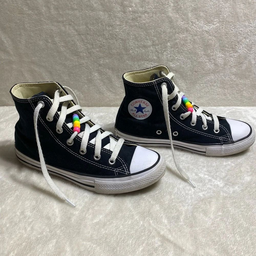 CONVERSE Chuck Taylor All-Star High Top Sneakers Kids Size 3 Canvas Laces Unisex